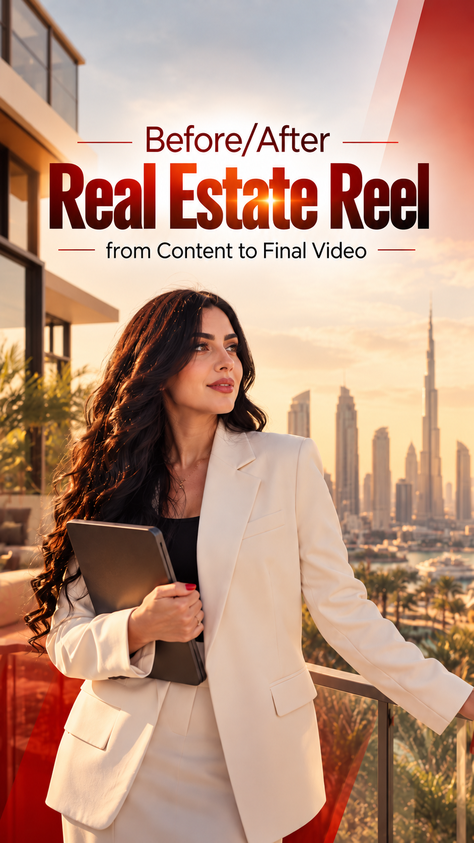 Real Estate Video Editing Before & After | Dubai Reels